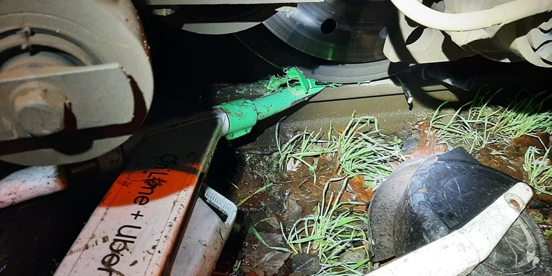 BPOL-HB: Zug überrollt E-Scooter - Bundespolizei ermittelt - Foto: presseportal.de