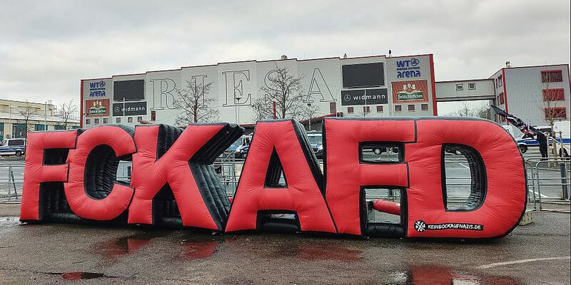 Protest gegen AfD-Parteitag (Archiv) - Foto: über dts Nachrichtenagentur
