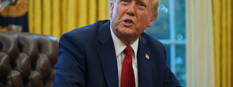 Geht auf Konfrontationskurs: US-Präsident Donald Trump. (Archivbild) - Foto: Evan Vucci/AP/dpa