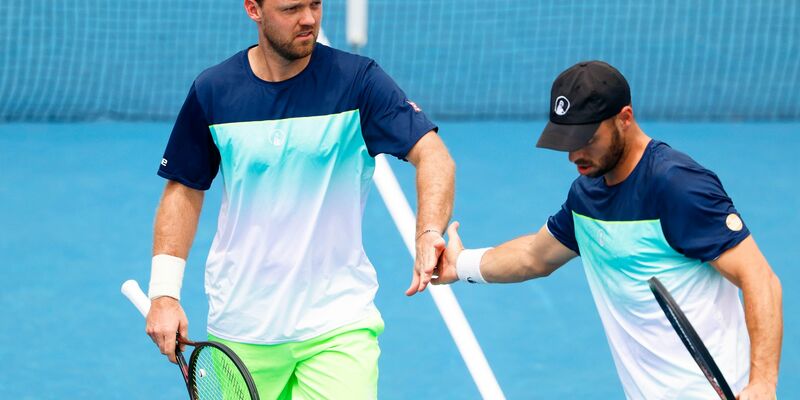 Auf Kevin Krawietz (l) und Tim Pütz war im Davis Cup wieder Verlass. - Foto: Frank Molter/dpa