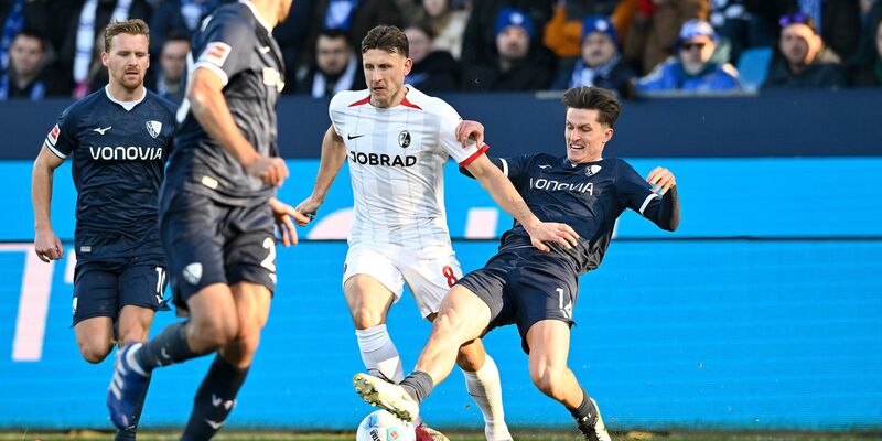 Kiliann Sildillia bejubelt sein Tor zum 1:0 für Freiburg. - Foto: Anke Waelischmiller/dpa