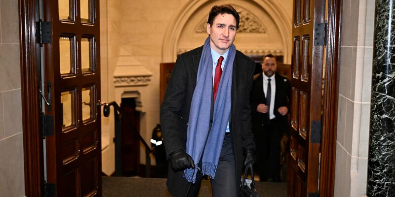 Trudeau kündigt Gegenzölle an.  - Foto: Justin Tang/The Canadian Press via AP/dpa