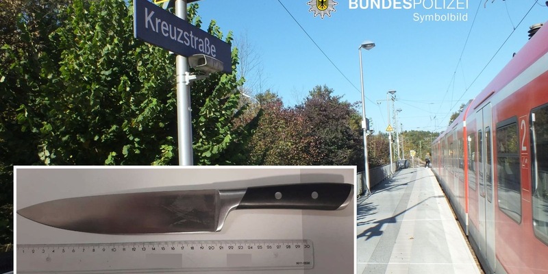 Bundespolizeidirektion München: Bedrohungslage mit Messer / Exhibitionist im Zug - Foto: presseportal.de