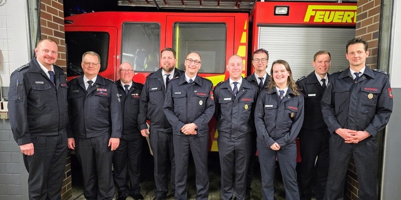 FW-WRN: Zahlreiche Beförderungen bei der Löschgruppe Langern - Foto: presseportal.de