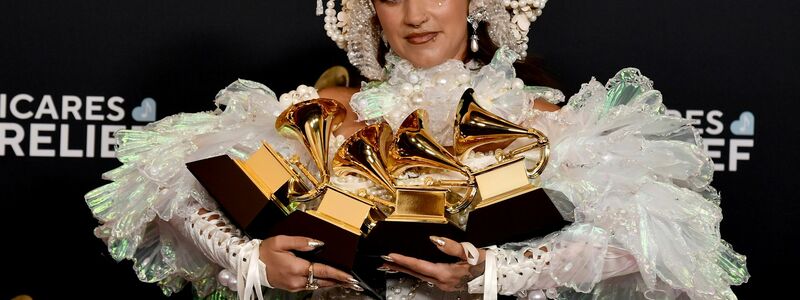 Zuletzt noch mit Grammys, bald auf der Stadionbühne: Kendrick Lamar.  - Foto: Richard Shotwell/Invision/AP/dpa