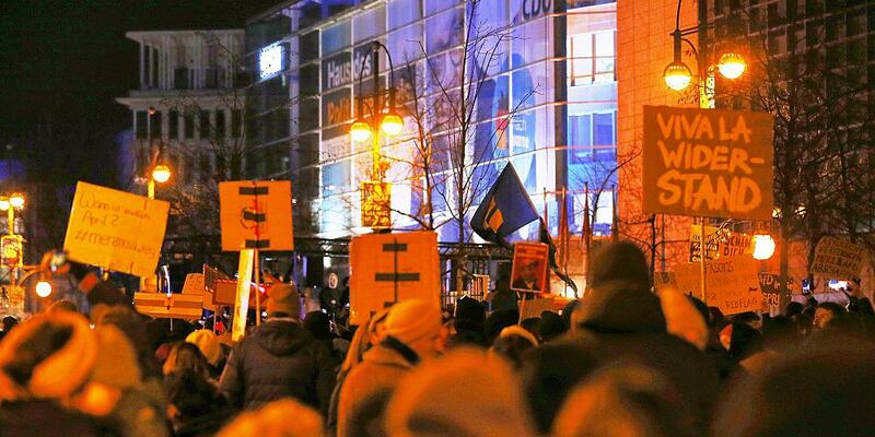 Demo vor der CDU-Parteizentrale am 02.02.2025 - Foto: über dts Nachrichtenagentur