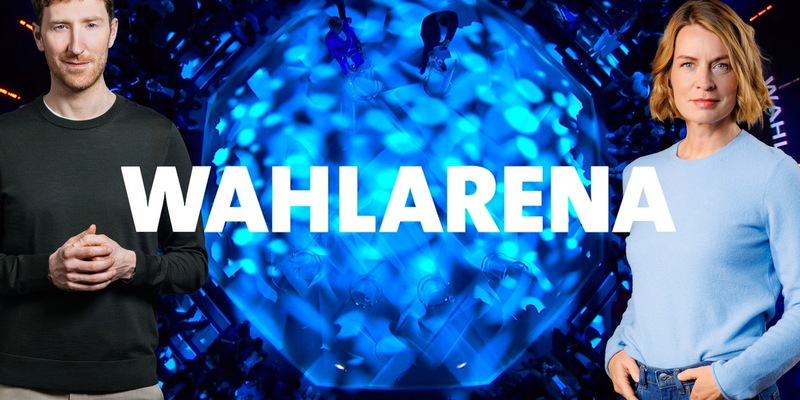 Bürger fragen, Spitzenkandidaten antworten - in der Wahlarena am 17. Februar live im Ersten und in der ARD Mediathek - Foto: presseportal.de