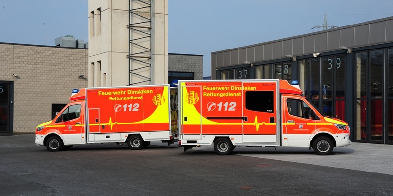 FW Dinslaken: Erhöhtes Einsatzaufkommen am Montag. - Foto: presseportal.de