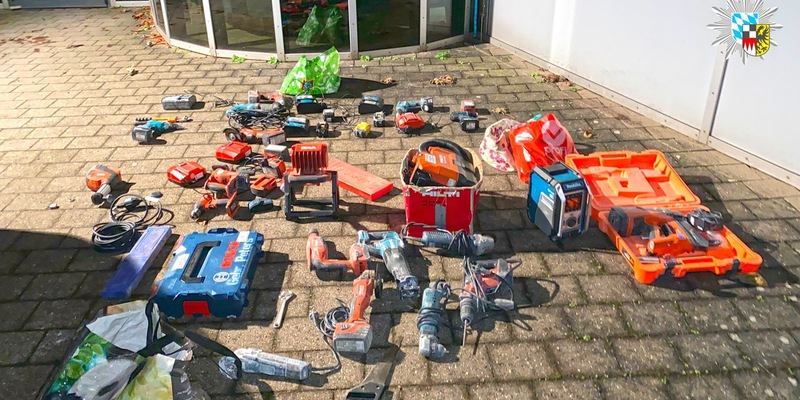 POL-MFR: (116) Mutmaßlicher Einbrecher festgenommen - Diebstahlsserie scheint geklärt - Foto: presseportal.de