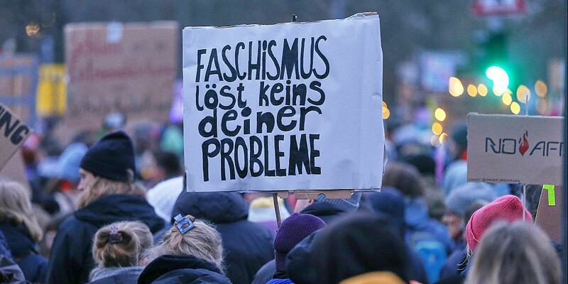 Großdemo gegen die CDU und AfD am 02.02.2025 - Foto: über dts Nachrichtenagentur