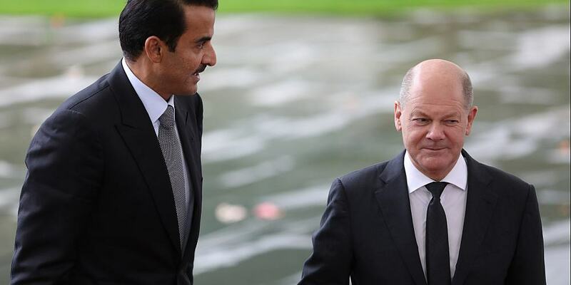 Tamim bin Hamad Al Thani und Olaf Scholz (Archiv) - Foto: über dts Nachrichtenagentur