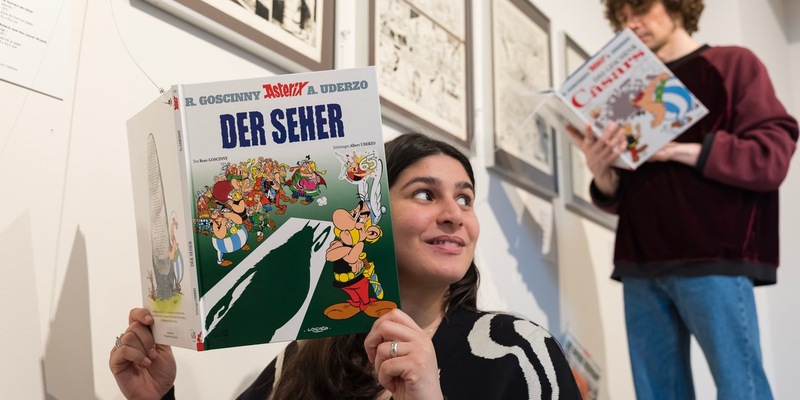 UDERZO - Von Asterix bis Zaubertrank / Ausstellung im Museum für Kommunikation Berlin vom 6. Februar bis 15. Juni 2025 - Foto: presseportal.de