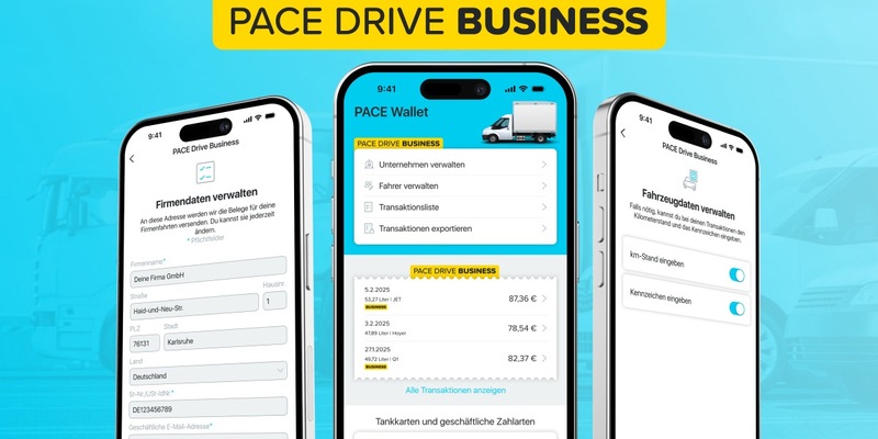 PACE Telematics führt PACE Drive Business ein: Die digitale Flottenkarte für effizientes Flottenmanagement - Foto: presseportal.de