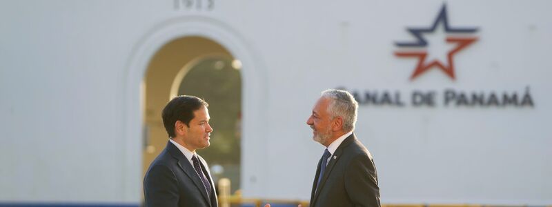 US-Außenminister Marco Rubio war erst vor wenigen Tagen in Panama zu Besuch. (Archivbild) - Foto: Mark Schiefelbein/POOL AP/dpa