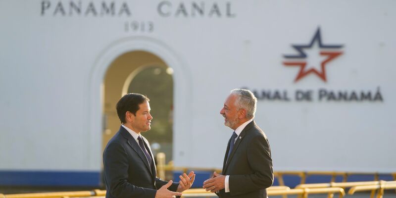 US-Außenminister Marco Rubio war erst vor wenigen Tagen in Panama zu Besuch. (Archivbild) - Foto: Mark Schiefelbein/POOL AP/dpa