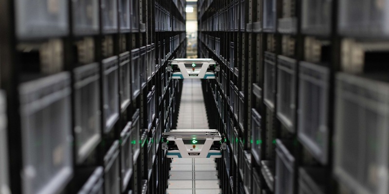 Exotec stellt die nächste Generation seines Skypod-Systems vor: Ein All-in-One-Roboter-basiertes AS/RS, das die Mehrzahl der Prozesse im Lager abdeckt - Foto: presseportal.de