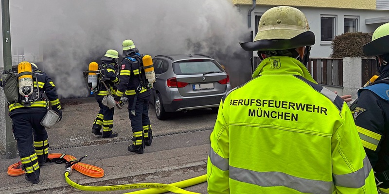 FW-M: Tiefgarage in Vollbrand (Maxhof) - Foto: presseportal.de