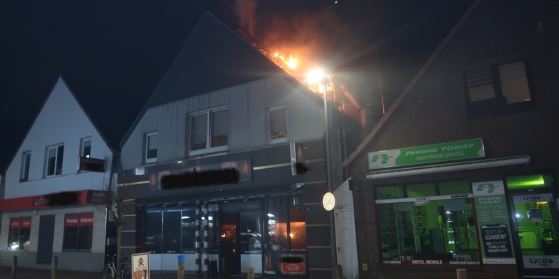 POL-DEL: ++ Brand in Delmenhorster Innenstadt ++ - Foto: presseportal.de
