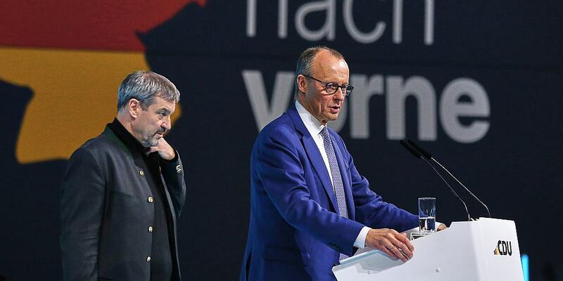 Markus Söder und Friedrich Merz am 03.02.2025 - Foto: über dts Nachrichtenagentur