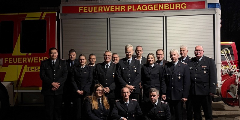 FW-AUR: Jahreshauptversammlung der Feuerwehr Plaggenburg - Foto: presseportal.de