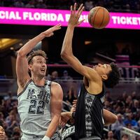 Der deutsche Basketball-Star Franz Wagner verletzte sich in der NBA. (Archivbild) - Foto: John Raoux/AP/dpa