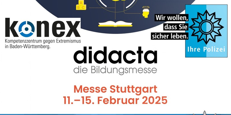 LKA-BW: Prävention fest im Blick: Das Landeskriminalamt Baden-Württemberg auf der Didacta 2025 - Besuchen Sie uns - Foto: presseportal.de