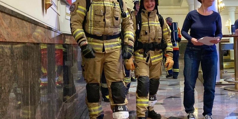 FW Konstanz: Feuerwehr Konstanz erfolgreich beim Ulmer Treppenlauf - Foto: presseportal.de