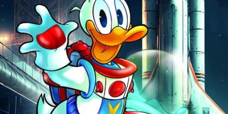 Galaxien, Gags und Donald Duck - im Lustigen Taschenbuch SPACE! - Foto: presseportal.de