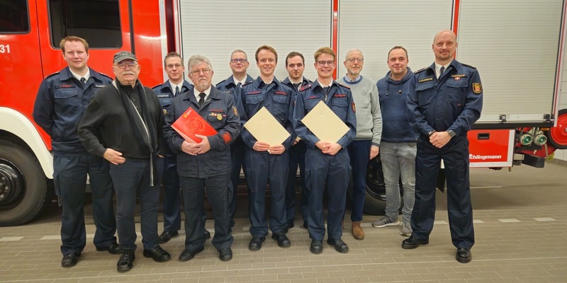 FW-MK: Jahresdienstbesprechung der Löschgruppe Sümmern 2025 - Foto: presseportal.de