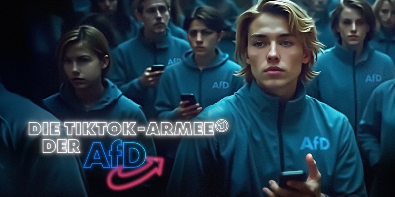 Die TikTok-Armee der AfD - Foto: presseportal.de