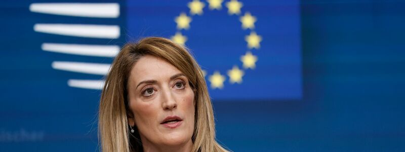 Das Verhältnis zu China bleibe «komplex und facettenreich», sagt EU-Parlamentspräsidentin Roberta Metsola. (Archivbild) - Foto: Omar Havana/AP/dpa