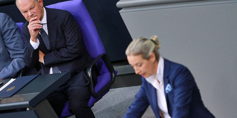 Olaf Scholz und Alice Weidel (Archiv) - Foto: über dts Nachrichtenagentur