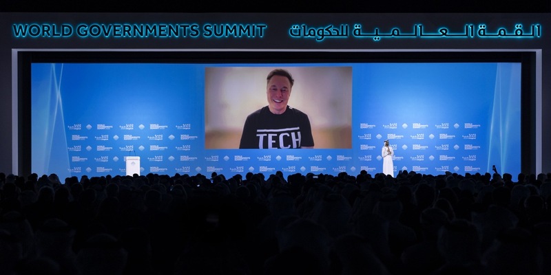 World Governments Summit in Dubai: Elon Musk will effiziente Regierung; Innovation als Treiber von Reformen - Foto: presseportal.de