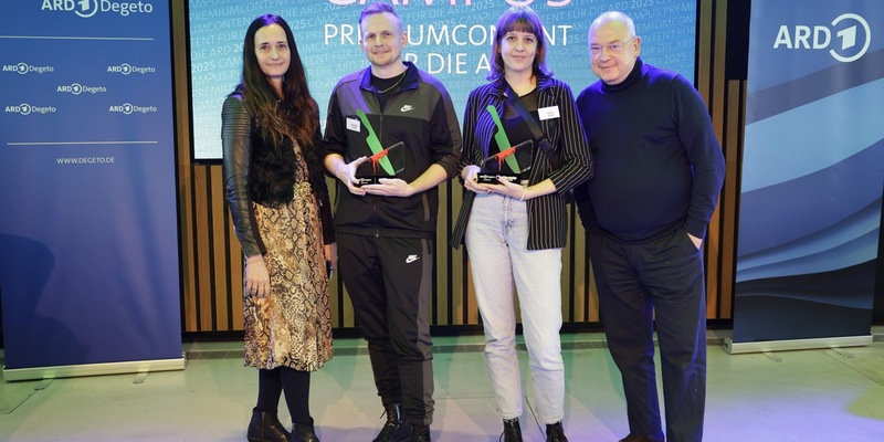 KILLERSTORIES SERIES AWARD: Sebastian Herbst und Jessica Hölzl gewinnen Nachwuchspreis von ARD Degeto Film und ARD Mediathek - Foto: presseportal.de