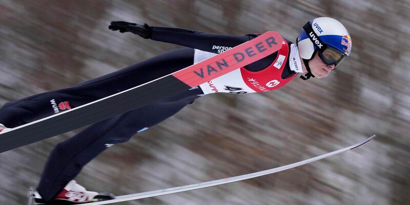 Bester Deutscher auf Rang neun: Andreas Wellinger. - Foto: Uncredited/Kyodo News/AP/dpa