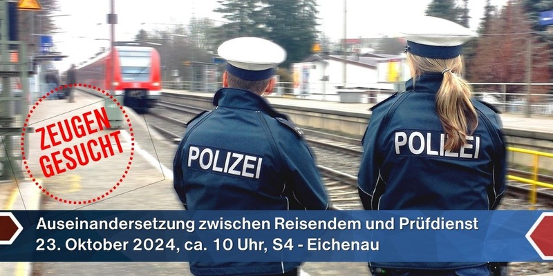 Bundespolizeidirektion München: Bundespolizei sucht Zeugen / Wechselseitige Körperverletzung bei Fahrscheinkontrolle - Foto: presseportal.de