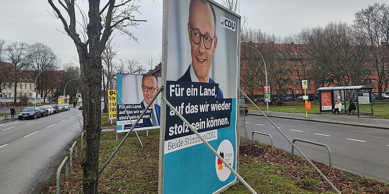 CDU-Wahlplakate mit Friedrich Merz (Archiv) - Foto: über dts Nachrichtenagentur