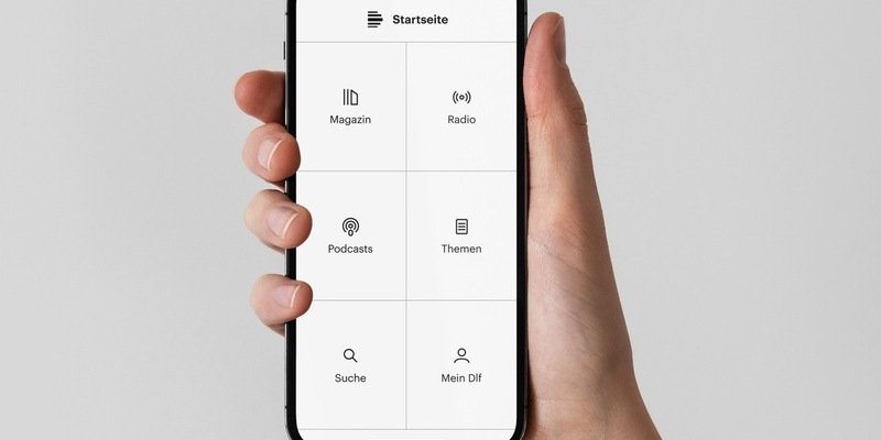 Deutschlandfunk App künftig mit Einfachem Modus für leichtere Bedienbarkeit / Audio App setzt auf Barrierefreiheit - Einfacher Zugang zu Radio und Podcasts - Foto: presseportal.de