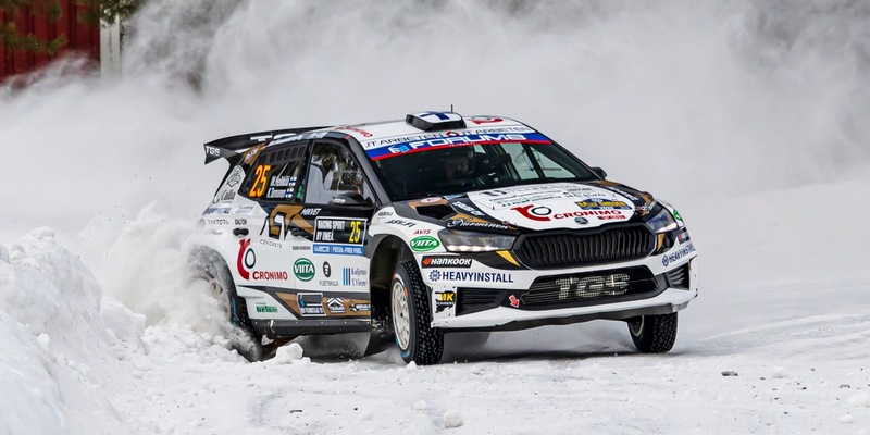 Rallye Schweden: Sechs Škoda Fabia RS Rally2-Crews holen WM-Punkte in der WRC2-Kategorie - Foto: presseportal.de