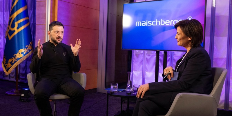 Selenskyj warnt bei „maischberger“: Ukraine könnte zweites Afghanistan werden - Foto: presseportal.de