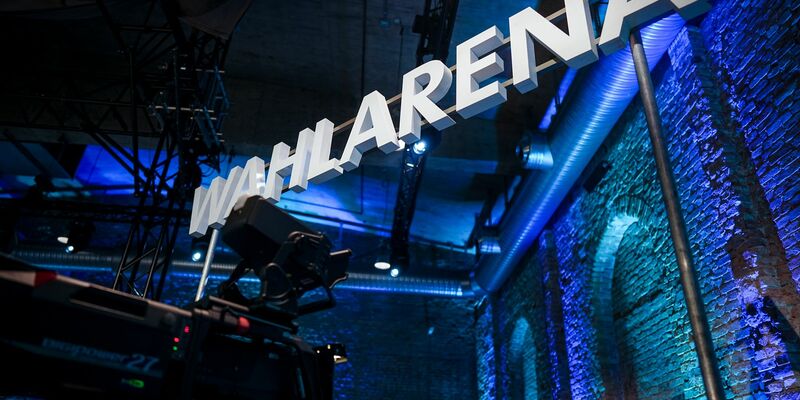 Robert Habeck, Kanzlerkandidat der Grünen, ist in der «Wahlarena» als Letzter an der Reihe. - Foto: Kay Nietfeld/dpa