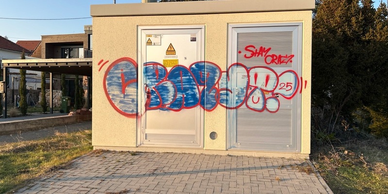 POL-PDLD: Umspannhäuschen beschmiert - Zeugen gesucht - Foto: presseportal.de