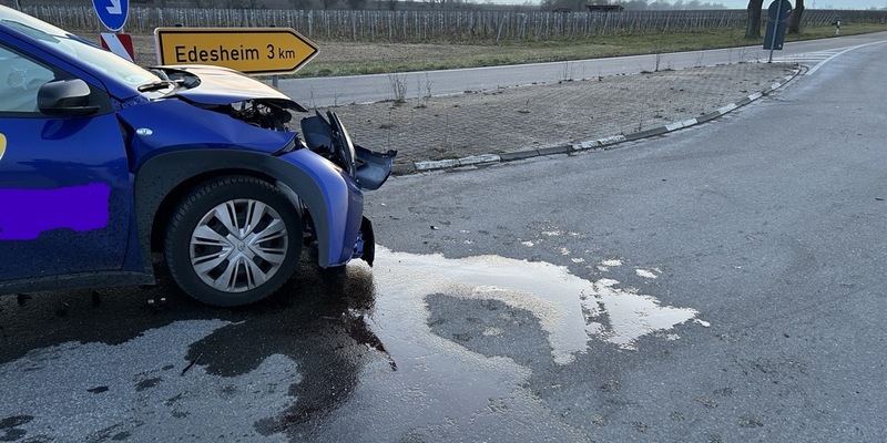 POL-PDLD: Verkehrsunfall mit Leichtverletztem - Foto: presseportal.de