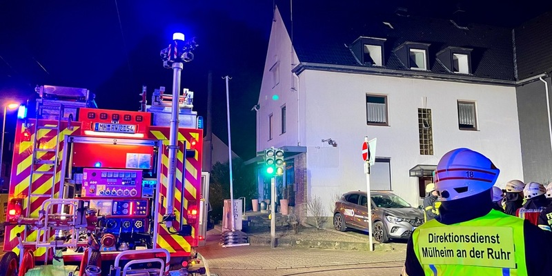 FW-MH: Feuerwehreinsatz nach Kohlenmonoxid-Austritt in Mülheim - Eine Person verstorben - Foto: presseportal.de