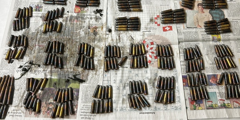 POL-SI: Munitionsfund in der Sieg: 280 Patronen sichergestellt - #polsiwi - Foto: presseportal.de