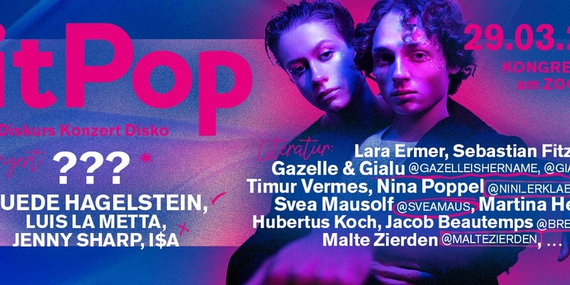 Die LitPop 2025 von MDR und ARTE zur Leipziger Buchmesse: Literatur und Musik bis in die Morgenstunden - Foto: presseportal.de