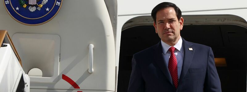 US-Außenminister Rubio fordert, dass die Hamas «ausgerottet» wird. (Archivbild) - Foto: Evelyn Hockstein/Pool Reuters/AP/dpa