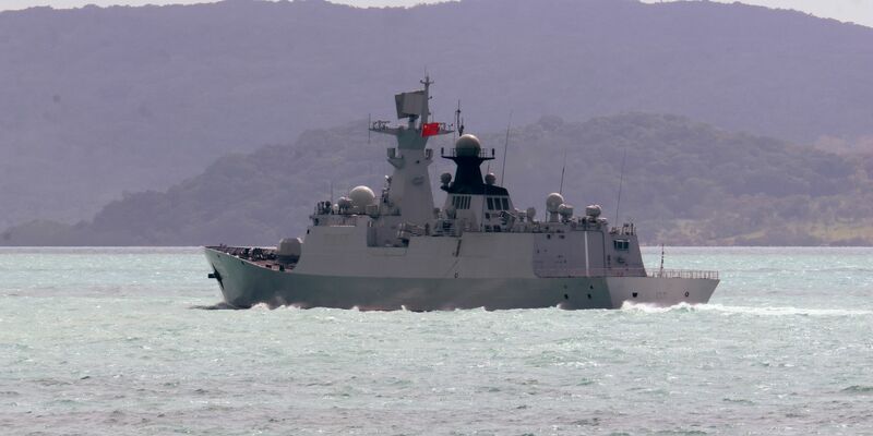 Die Schiffe befinden sich in internationalen Gewässern - könnten aber eine Gefahr für den Luftverkehr sein.  - Foto: Uncredited/Royal Australian Navy/ADF/AP/dpa