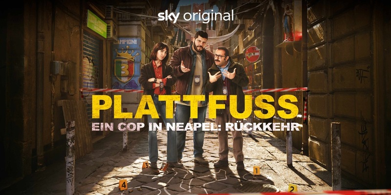 Sky Original Filmreihe Plattfuß - Ein Cop in Neapel mit Salvatore Esposito auf den Spuren von Bud Spencer ab 29. März auf Sky und WOW - Foto: presseportal.de