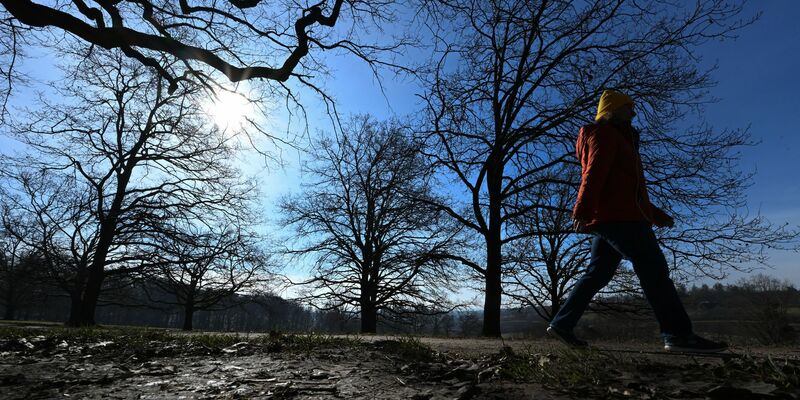 Am Wochenende erwarten die Menschen zweistellige Temperaturen. - Foto: Bernd Weißbrod/dpa